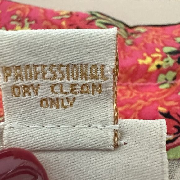 Plenty Silk Skirt 2 Sm/Med Midi Floral Boho Mixed Print - Picture 5 of 6